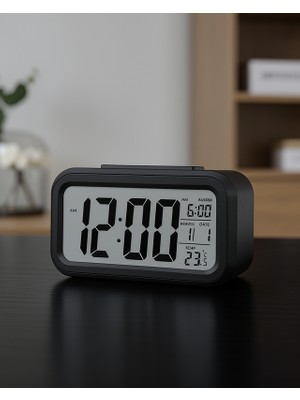 Vavis Işıklı Dereceli Masa Saati Uczzzdijitalmasasaatiiiiiii4