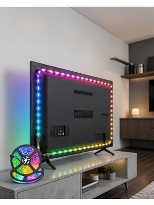 Fantastik Store Rgb Şerit LED 5 Metre Enerji Tasarruflu XUCZ5MŞERİTLED-10