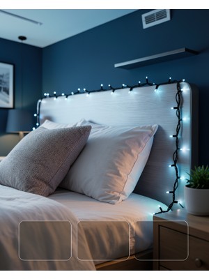 Fantastik Store Şeffaf Kablo 5 M 50 LED Dekor Işık XUCZZZ5MLEDIŞIKRENKLİ-3-1-1