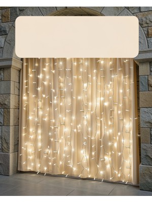 Fantastik Store 3x3 LED Perde Işık Şelale Tasarımı XUCZZZ3X3PERDELEDD-3