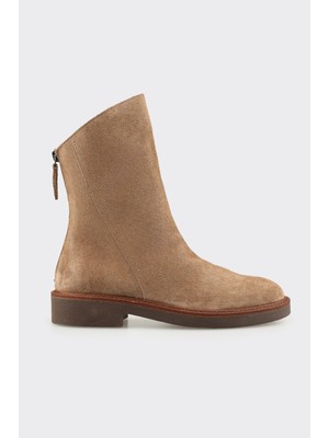 Elle Natural Leather Women's Casual Boots