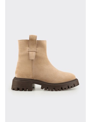 Elle Natural Leather Women's Casual Boots
