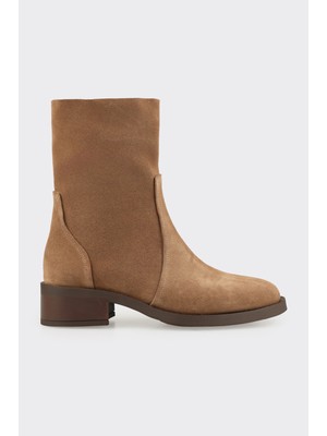 Elle Natural Leather Women's Casual Boots