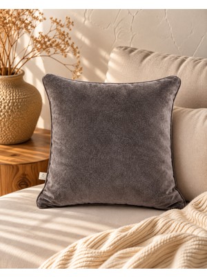 Needle Lusso Füme Kırlent Kılıfı (45X45)