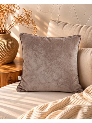 Needle Lusso Vizon Kırlent Kılıfı (45X45)