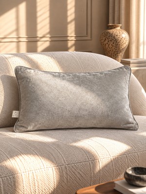 Needle Lusso Ekru Kırlent Kılıfı (30X50)