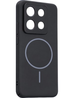 Xiaomi Redmi Note 13 4g Mika Pc Magsafe Kapak - Siyah