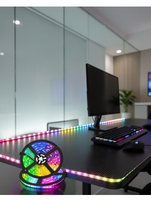 Aparim 5 Metre Kumandalı Su Geçirmez LED Şerit XUCZ5MŞERİTLED-9