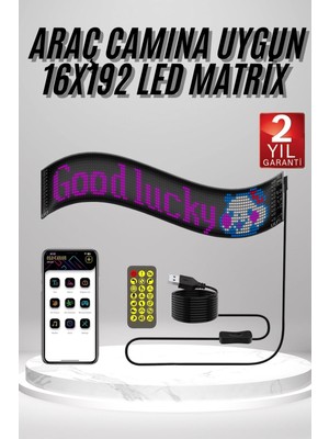 Aparim Matrix LED Dijital Ekran Kumandalı LED Ekran Yazı
