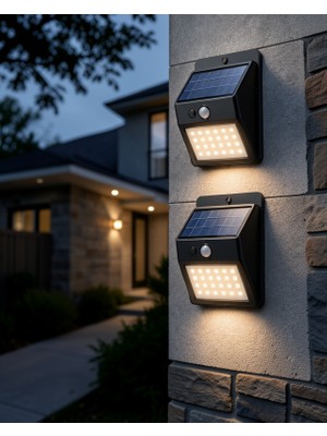 Aparim Duvar Lambası 20 LED Hareket Sensörlü UCZDP53DUVARLAMBASI-1