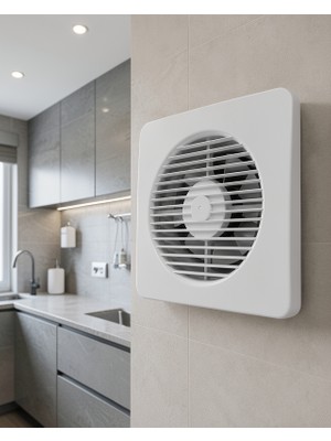 Aparim 150 mm Duvar Tavan Aspiratör 320 M³/h Hava Aktarım Kapasiteli
