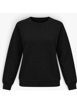 Lumberjack 6W Wl 16COZY 6pr Kadın Siyah Sweatshirt - 102707676