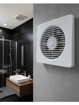 Bucuks Havalandırma Fanı 150 mm Bağlantı Çaplı 20 W UCZZDLYN150MMASPIRATOR-5