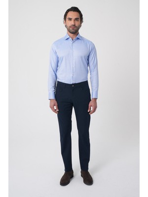 Bisse Lacivert Pamuk Cepli Spor Pantolon PNS24Y24109_D39