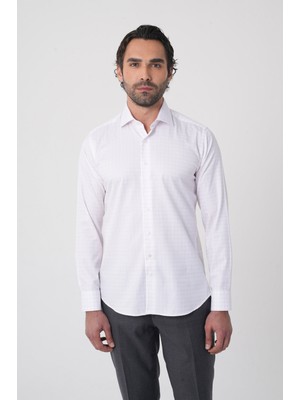 Bisse Pembe Regular Fit %100 Pamuk İtalyan Yaka Gömlek GMEKS4K242034_E29