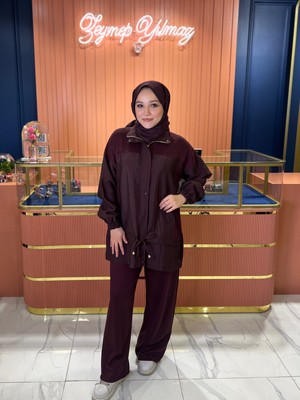 Ipkyl Model Oysh Takım Mürdüm