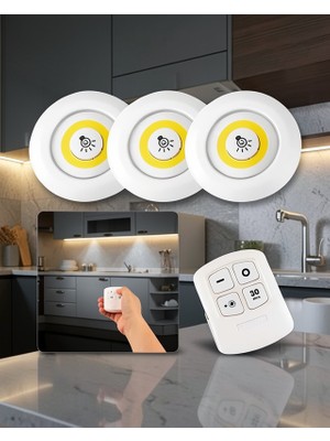 SDT Uzaktan Kumandalı 3 Lü Spot LED Lamba UUCZZZ3LÜSPOTLEDIŞIKKKKKK1
