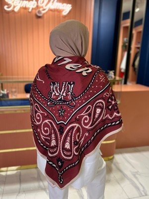 Omuz Şalı Bordo