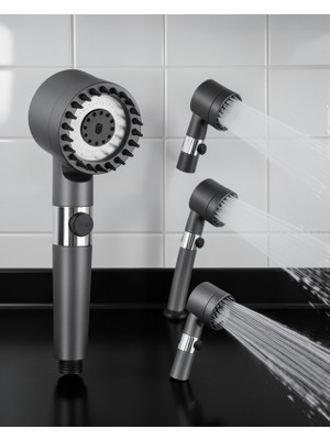 SDT Duş Başlığı 3 Modlu Ayarlanabilir Uuczduşbaşlığı3