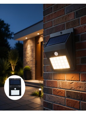 SDT Güneş Enerjili LED Bahçe Işığı 180 LED Sensörlü UCZZZYX10LAMBAAAA2-1