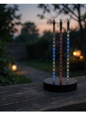 Rüzgar Dekor Rgb LED Süsleme Şeridi 10 Çubuklu UCZZZ10ÇUBUKLUDEKORLED-9