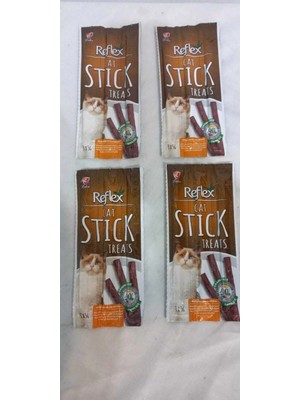 Stıcks Biftekli 4 Adet 3 Lü Paket Içinde Biftekli Kedi Ödül Stıcks