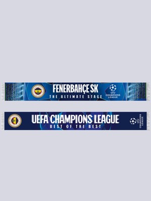 Fenerbahçe Lacivert Şampiyonlar Ligi En Iyisinin En Iyisi Unisex Şal