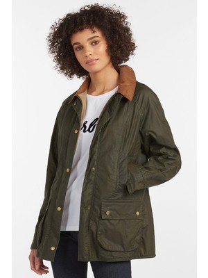 Barbour Lightweight (4oz) Beadnell Yağlı Ceket OL51 Archive Olive