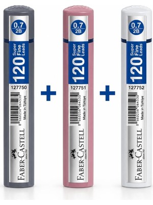 Str Store Faber 3'lü Set 120'LI Uç, 3 Renk Genz Serisi