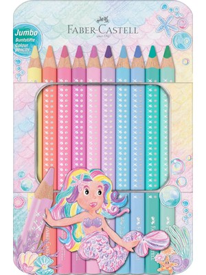 Str Store Jumbo Sparkle Boya Kalemi, Pastel,10'lu,ergonomik Üçgen Gövde,su Bazlı,çevre Dostu