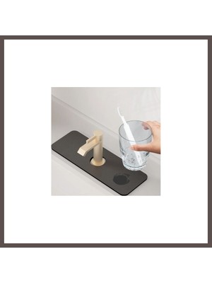 Bezos Su Emici Sihirli Lavabo Kenar Matı 38X13CM MC-605 ECO123