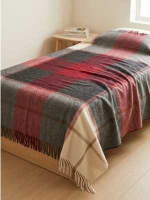 Genç Ev Home Gençev Home Yün Scotch Dizlik - Tv Battaniye 150X200 * Scotch Yün Battaniye -  Yün - Wool