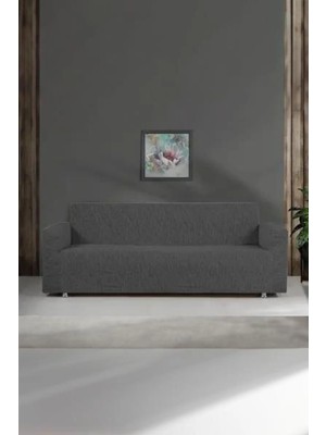 Yünteks Altınkoza Still Jakarlı Streç Maxi Takım Koltuk Örtüsü / Modern / Lüx / 1.kalite (3+3+1+1)