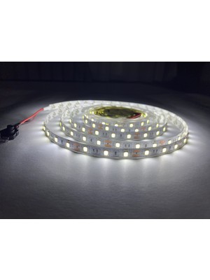 BVS Mutfak Dolabı Için Beyaz Şerit LED+12V Adaptör Tak Çalıştır Aç Kapa Anahtarlı 3 Çipli Yüksek Parlaklık