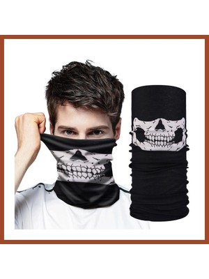 Bezos Motorcu Boyunluk Baf Buff Bandana 25X48 cm Model 7 Pro