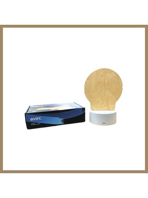 Bezos 3D Masa Lambası Pilli USB 22