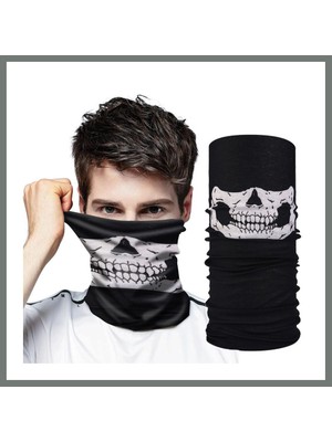 Bezos Motorcu Boyunluk Baf Buff Bandana 25X48 cm Model 7 Mmbz