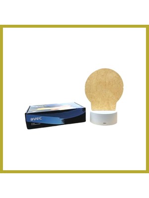 Bezos 3D Masa Lambası Pilli USB Bcks