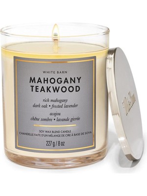 Bath & Body Works Mahogany Teakwood Orta Boy Mum 227 G