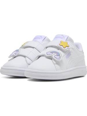TeknoKapsül Puma Puma Smash 3.0 Badges V Inf Tenis Ayakkabısıkız Bebek
