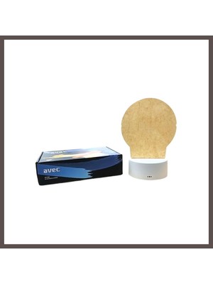 Bezos 3D Masa Lambası Pilli USB ECO123