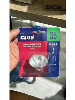 Die Grup 35W 12V Halojen Reflektör Ampul MR16 Ø50MM – 10° Dar Açılı