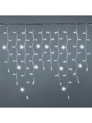 Larviya 2 Metre 152 Ledli Saçak LED 100X80X60CM Beyaz (Sabit)