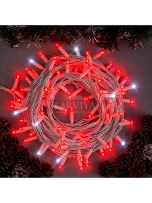 Larviya IP65 Dış Mekan Ip LED Kırmızı Çakarlı