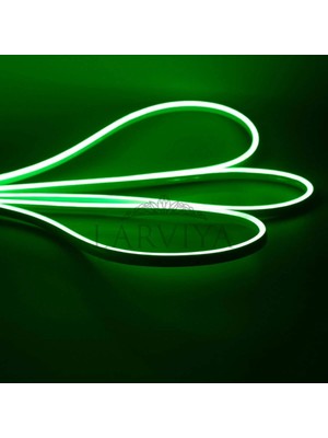 Larviya 12V Neon LED Yeşil 50 M