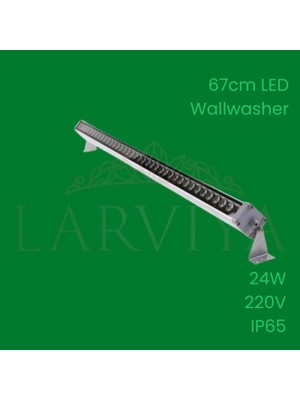 Larviya 67CM 24W LED Wallwasher Yeşil