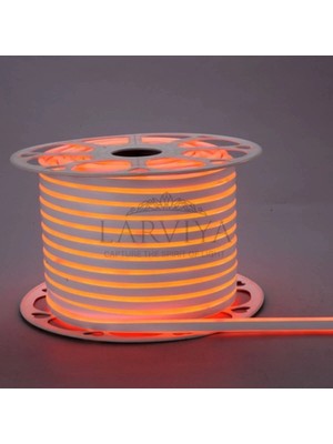 Larviya 220V Neon LED Kırmızı 50 M