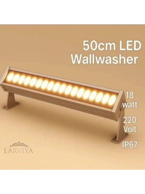 Larviya 50CM 18W LED Wallwasher Günışığı