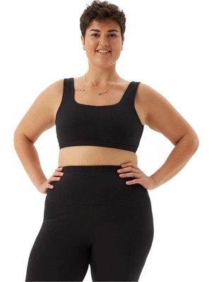 Kadın Spor Sütyeni – Low Back, Çıkarılabilir Pedli, Organik Pamuk, Yoga & Fitness Uyumlu
