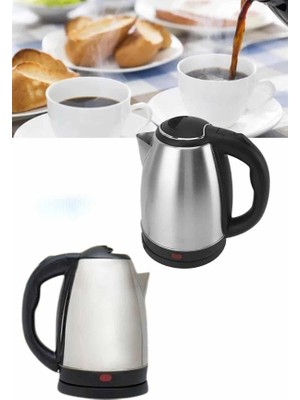 MiraLive Çelik Su Isıtıcı Kettle Dayanıklı Paslanmaz Çelik Uzun Ömürlü